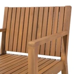 SASSARI - Tuinstoel - Lichte Houtkleur - Acaciahout -VIDAXL Winkel 00083186a9bd46a5ac3dfcaede22c303