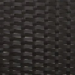 VidaXL - Tuinbank 2 -zits - Zwart - Poly Rattan - Met Beige Kussens -VIDAXL Winkel 029584b8fd874a94abaac57b9c3af6d2 1