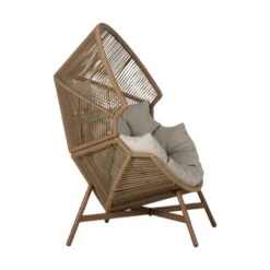 Lisomme Ayla Rattan Tuin Loungestoel Beige - Met Zitkussens -VIDAXL Winkel 04f73b99ef8242f19c7153a3010ea6de
