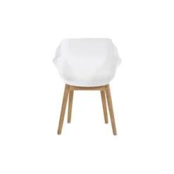 Set Van 2- Hartman Sophie Studio Diningstoel- White - Teak Poot -VIDAXL Winkel 06144b41f91e4e0bb6aacb650fbcff17