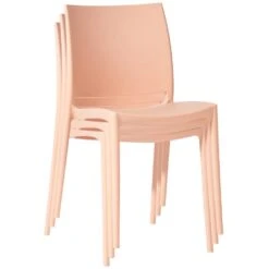 CLP Tuinstoel Meton Kunststof - Pfirsich -VIDAXL Winkel 08cc58e102954c6083483a6f2400c3f0