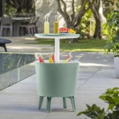 Keter Coolbar Partytafel - 49.5x49.5x57cm - Groen -VIDAXL Winkel 095c1d734b91479a9ea1c33157567ca8