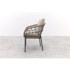 VDG Set Van 4 - Julia Dining Tuinstoel - Antraciet -VIDAXL Winkel 09f60498a8374e4486d9247c34ba493d