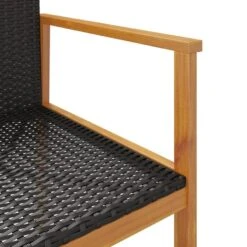 VidaXL - Tuinstoelen - Zwart - Poly Rattan - 2 Stuks -VIDAXL Winkel 0ba9d74f904041dfac04bef8233b0e45
