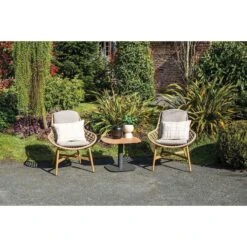 Castello Lounge Fauteuil - Light Teak Look - Natural Rotan-merino Sand -VIDAXL Winkel 0c23c5da15ec4552ba3e026b96d64cba