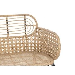 PRATELLO - Tweezitsbank - Natuurlijk - PE Rotan -VIDAXL Winkel 0c853fa2e90c48e8aebd46200f0b97b7