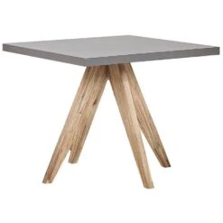 OLBIA - Tuinset Voor 4 Vierkant - Grijs/Beige - Vezelcement -VIDAXL Winkel 0f52e5b597d4418089422341470cd14d