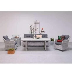 Garden Impressions Nova Lounge Tuinstoel - Licht Grijs -VIDAXL Winkel 1000000665 0102