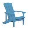 Beliani Tuinstoel ADIRONDACK - Blauw Kunsthout -VIDAXL Winkel 1000003871
