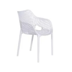 Garden Impressions Air XL Kunststof Tuinstoel Wit - Set Van 2 Stuks -VIDAXL Winkel 1000003927 0102