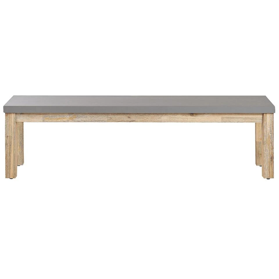 Beliani Tuinbank OSTUNI - Grijs Vezelcement 3 Beliani Tuinbank OSTUNI - Grijs Vezelcement