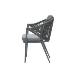 Garden Impressions Kyra Tuinstoel Mystic Grijs - 2 Stuks -VIDAXL Winkel 1000009445 0103