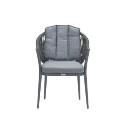 Garden Impressions Kyra Tuinstoel Mystic Grijs - 2 Stuks -VIDAXL Winkel 1000009445 0104