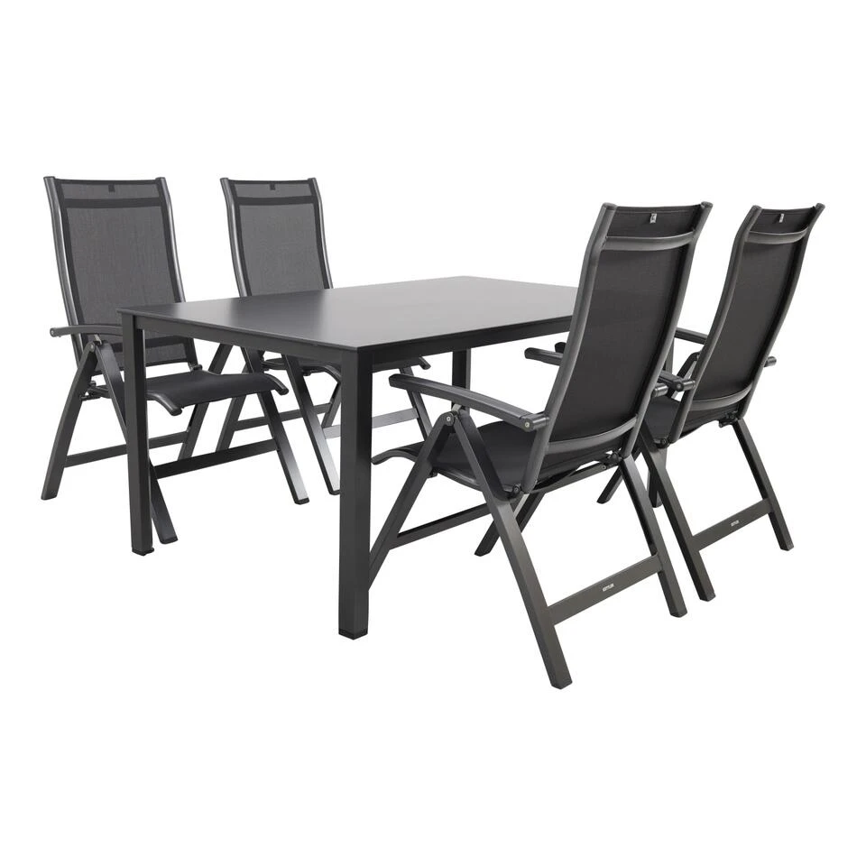 Kettler Loft/Legato 160 Cm. Tuinset - 5-delig Verstelbaar 4 Kettler Loft/Legato 160 Cm. Tuinset - 5-delig Verstelbaar - Afbeelding 2