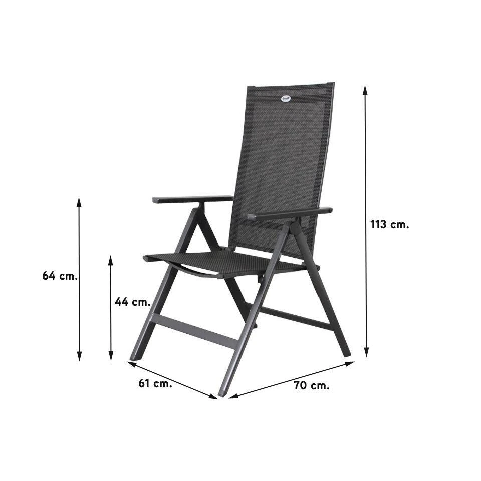 Hartman Verstelbare Tuinset Napoli - Alma - 5-delig 5 Hartman Verstelbare Tuinset Napoli - Alma - 5-delig - Afbeelding 3