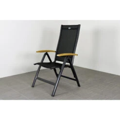 Hartman Roma Verstelbare Tuinstoel - Teak Armleuning -VIDAXL Winkel 1000031711 0102
