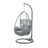 Garden Impressions Panama Hangstoel Swing Egg - Mystic Grijs -VIDAXL Winkel 1000035641