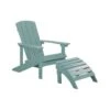 Beliani Tuinstoel ADIRONDACK - Blauw Kunsthout -VIDAXL Winkel 1000035697