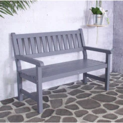 SenS-Line Bordeaux Tuinbank - Grenenhout - Grijs 7 SenS-Line Bordeaux Tuinbank - Grenenhout - Grijs -VIDAXL Winkel 1000038274 0102