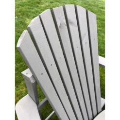 SenS-Line Adirondack Dubbele Tuinstoel - Hout - Grijs -VIDAXL Winkel 1000038286 0102