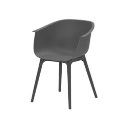 Garden Impressions Lexy Tuinstoel Donker Grijs - 2 Stuks -VIDAXL Winkel 1000040783 0102