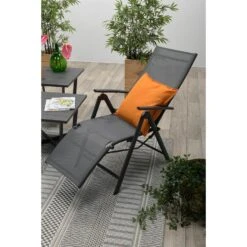 Garden Impressions Sol Relax Tuinstoel - Zwart 9 Garden Impressions Sol Relax Tuinstoel - Zwart -VIDAXL Winkel 1000040789 0104