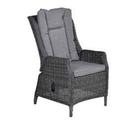 Garden Impressions - Marbella Verstelbare Tuinstoel - Donker Grijs