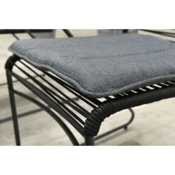 Garden Impressions Mason Stapelbare Tuinstoel - Zwart -VIDAXL Winkel 1000040799 0103