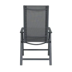 Garden Impressions Santos Verstelbare Tuinstoel - Donker Grijs 8 Garden Impressions Santos Verstelbare Tuinstoel - Donker Grijs -VIDAXL Winkel 1000040802 0103