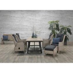 Garden Impressions Marbella Verstelbare Tuinstoel -vintage Willow 7 Garden Impressions Marbella Verstelbare Tuinstoel -vintage Willow -VIDAXL Winkel 1000040805 0102