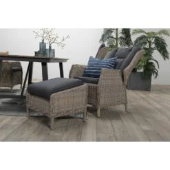 Garden Impressions Marbella Verstelbare Tuinstoel -vintage Willow 8 Garden Impressions Marbella Verstelbare Tuinstoel -vintage Willow -VIDAXL Winkel 1000040805 0103