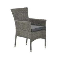 Garden Impressions Jerba Tuinstoel Grijs - 2 Stuks -VIDAXL Winkel 1000042194 0103