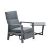 Garden Impressions Marsala Relax Loungestoel - Kent Bijzettafel -VIDAXL Winkel 1000042582