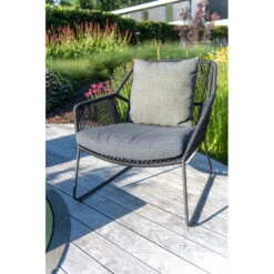 4 Seasons Accor Loungestoel - Antraciet -VIDAXL Winkel 1000042588 0102