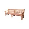 VDG Teakhouten Tuinbank Patrick XL - 250 Cm -VIDAXL Winkel 1000045386