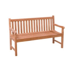 Livingfurn - Tuinbank Bench Bison - 70x120x17 - Teakhout