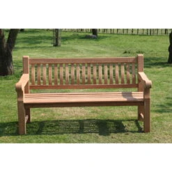 Livingfurn - Tuinbank Patrick Bench - Teakhout - 50x200x45 -VIDAXL Winkel 1000045393 0101