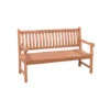 Livingfurn - Tuinbank Bench Patrick - 50x150x60 - Teakhout -VIDAXL Winkel 1000045396