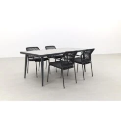 Taste Barista Antraciet/Hartman Constantine 188 X 96 Cm. Tuinset -VIDAXL Winkel 1000045607 0101