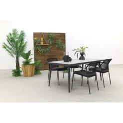 Taste Barista Antraciet/Hartman Constantine 188 X 96 Cm. Tuinset -VIDAXL Winkel 1000045607 0102