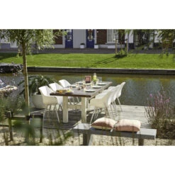 Hartman Tuinset Met Yasmani Tuintafel White 7 Hartman Tuinset Met Yasmani Tuintafel White -VIDAXL Winkel 1000045619 0101