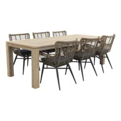 Jasmine Natural/Rome Grey 240 Cm. Tuinset - 7-delig 8 Jasmine Natural/Rome Grey 240 Cm. Tuinset - 7-delig -VIDAXL Winkel 1000045656 0102