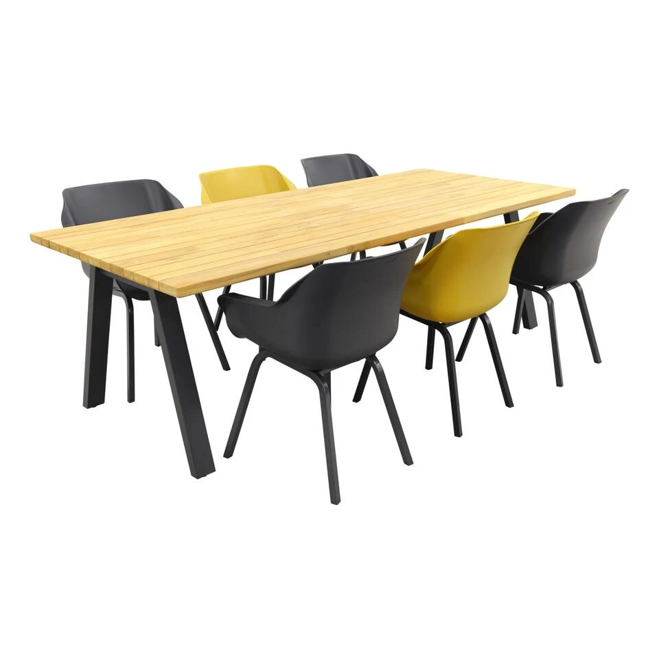 Hartman Sophie Element Xerix-Yellow/Ambassador 240x100 Cm. Tuinset 3 Hartman Sophie Element Xerix-Yellow/Ambassador 240x100 Cm. Tuinset