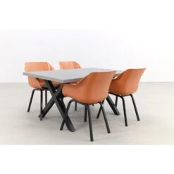 Hartman Sophie Element Terra/Verona Black 160 Cm. Tuinset - 5-delig -VIDAXL Winkel 1000045905 0101