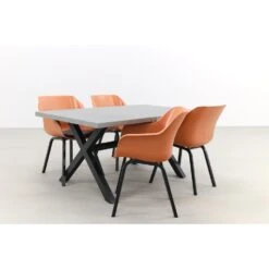 Hartman Sophie Element Terra/Verona Black 160 Cm. Tuinset - 5-delig -VIDAXL Winkel 1000045905 0102