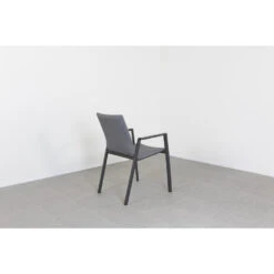 VDG Lima Stapelbare Tuinstoel - Antraciet -VIDAXL Winkel 1000048068 0103