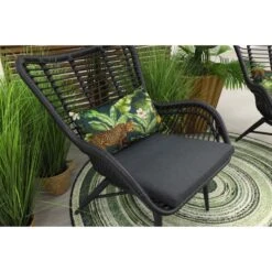 VDG Jasmine Loungestoelen Set - Black -VIDAXL Winkel 1000048698 0103