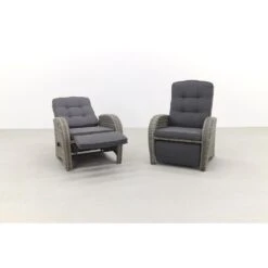 Casablanca Verstelbare Loungestoel - Set Van 2 -VIDAXL Winkel 1000048858 0102