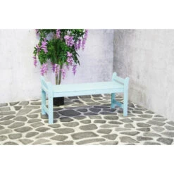 SenS-Line - Grunn Tuinbank Blue 113 Cm - Blauw -VIDAXL Winkel 1000049225 0101