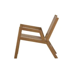 WOOOD Pem Fauteuil Outdoor - Aluminium - Naturel - Set Van 2 -VIDAXL Winkel 1000049292 0103